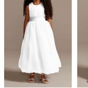 Flower girl’s dress, David’s Bridal, NWT, size 3